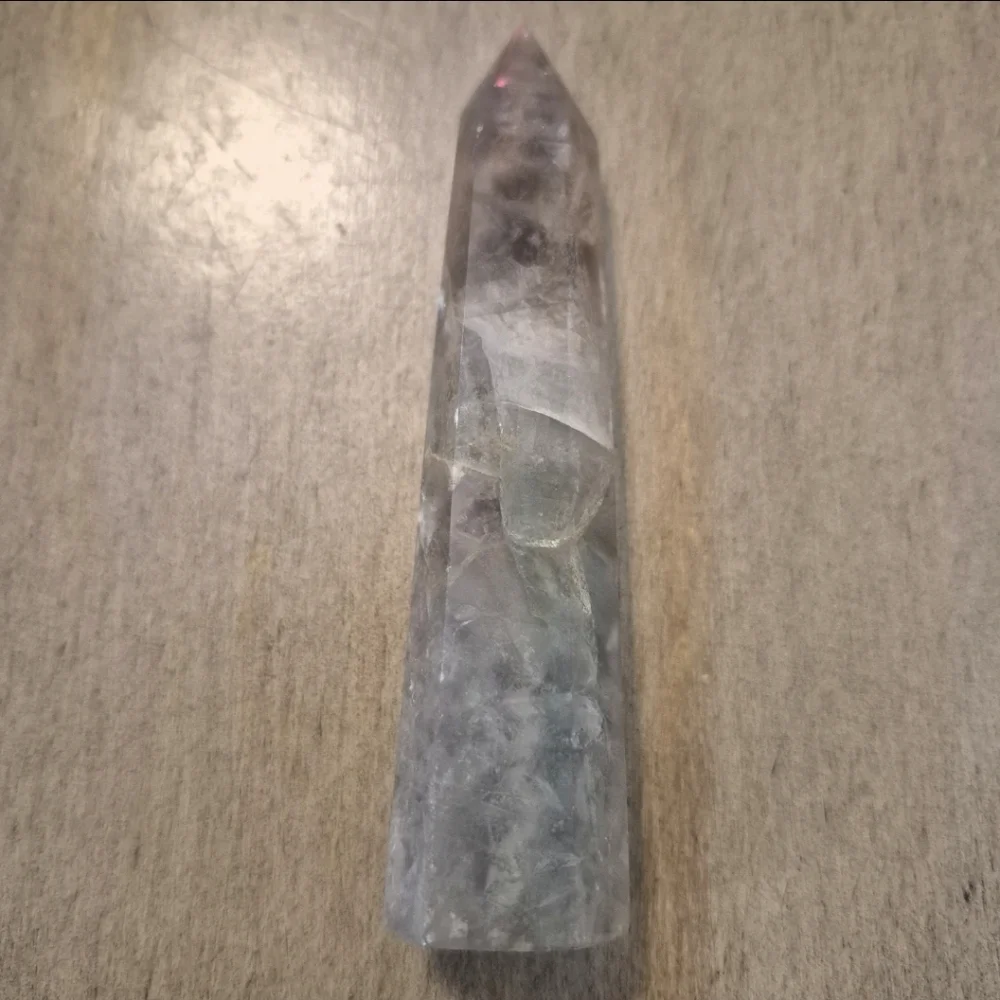 Natural Fluorite Crystal Point Obelisk Tower #A2 - Picture 7 of 10
